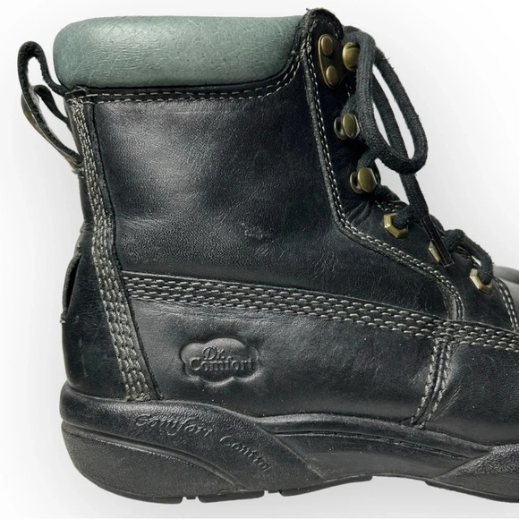 Dr. Comfort Men's Boss Leather Diabetic Boots 7.5M - Picture 8 of 9